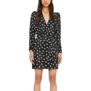 The Kooples Black and White Star Pattern Dress